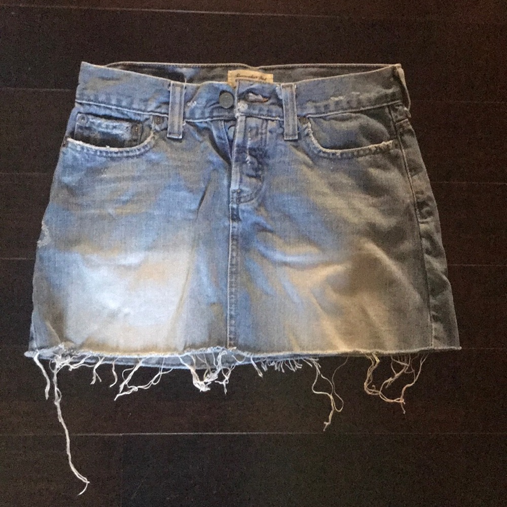Abercrombie & Fitch Denim Mini Skirt size 2
